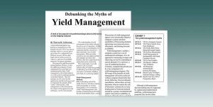 Debunking The Myths Of Yield Management